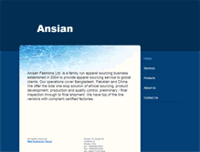 Tablet Screenshot of anisan.net